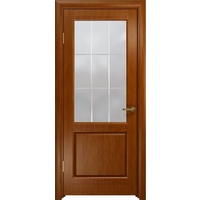 Межкомнатная дверь Z5 ДО (Капучино Кроскут черное стекло)