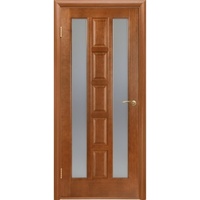 Межкомнатная дверь Квадро ПОО (Каштан)