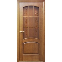 Межкомнатная дверь Капри 3 ПО (Дуб)