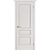 Межкомнатная дверь Вена ПГ (Белая патина)