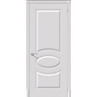 Межкомнатная дверь Джаз ПГ (Белая Эмаль)