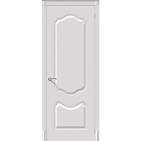 Межкомнатная дверь Фолк ПГ (Белая Эмаль)