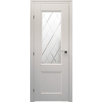Межкомнатная дверь Модель 33.24 ДО Кристалл (Белый)